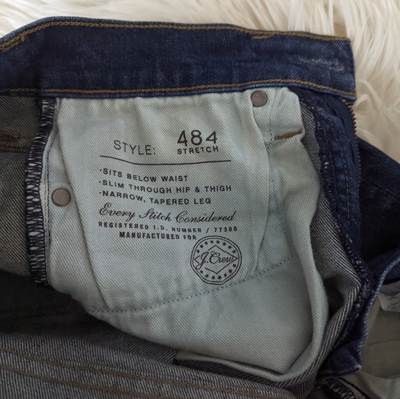 J.CREW - 28 x 32 484 Slim-fit stretch jean in one-year wash. - Picture 13 of 13
